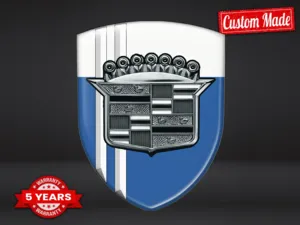 Cadillac Adesivi Bombati Professionali Minimalisti Robust